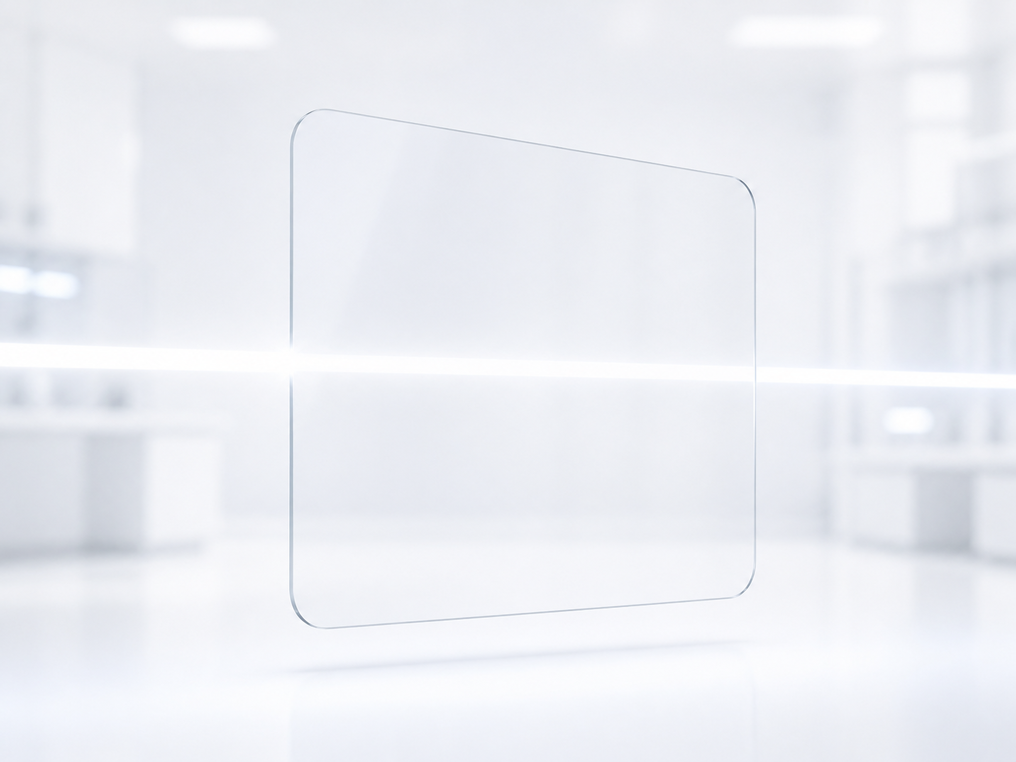 Hình ảnh ý tưởng sản phẩm mới: kính siêu mỏng trong suốt ClearCore Air