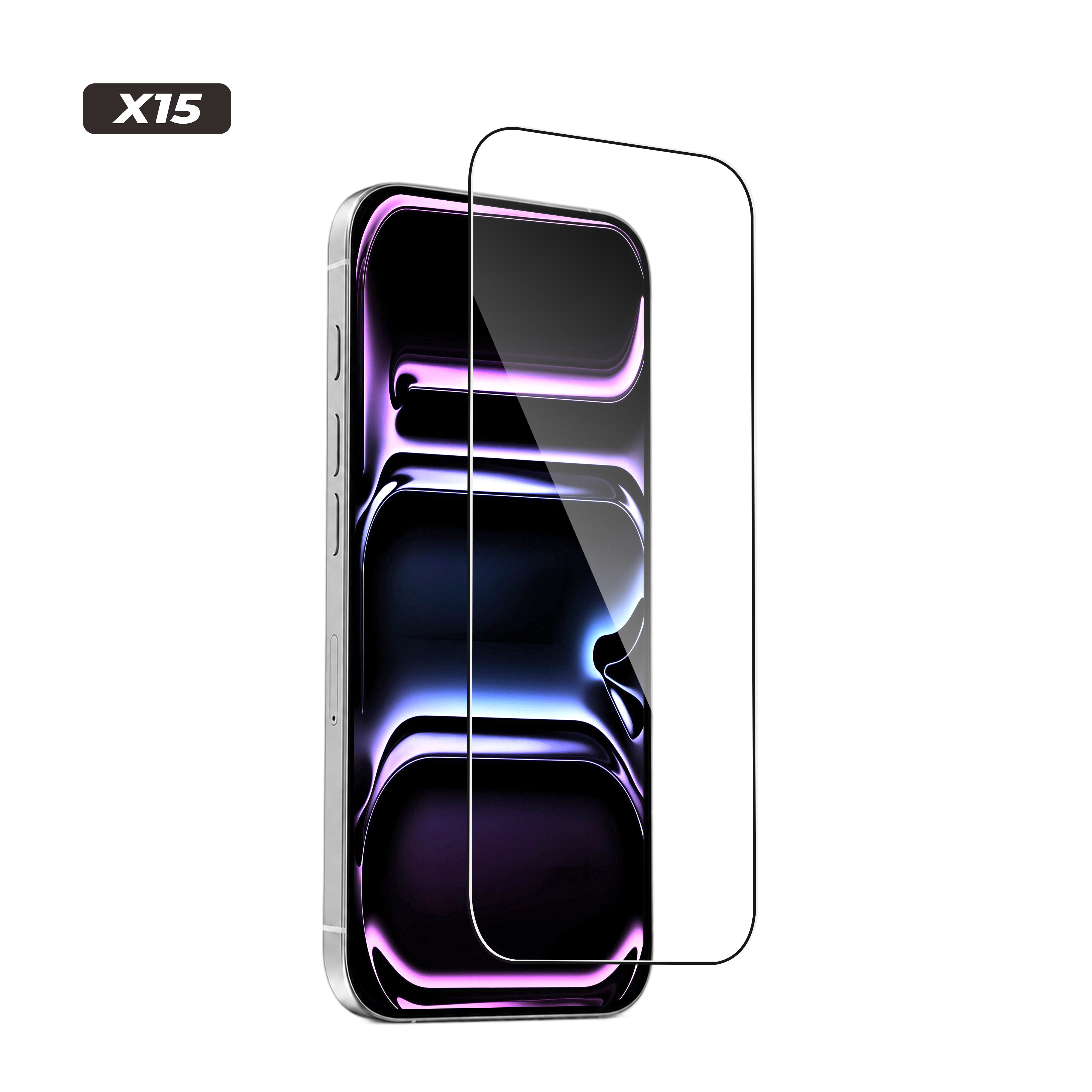 Feaglet iPhone 15 系列 HD Clear tempered glass